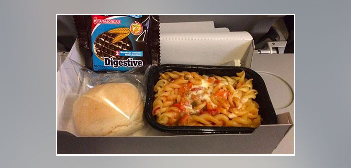 Aegean-Airlines---Dinner-in-economy-class