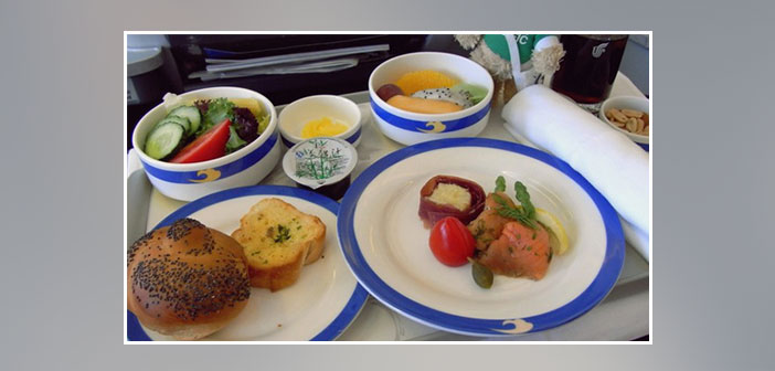 Air-China---Dinner-in-business-class