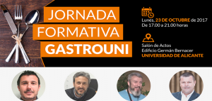 Gastrouni celebra una nueva jornada formativa gratuita el 23 de octubre en la Universidad de Alicante