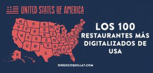 Ranking con los 100 restaurantes más digitalizados de Estados Unidos
