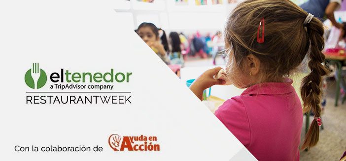ElTenedor Restaurant Week recauda 50.000 € para luchar contra la pobreza infantil
