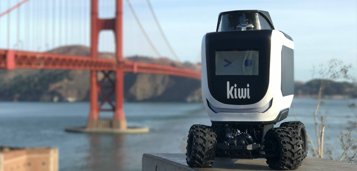 KiwiBot, el simpático robot autónomo que ya ha entregado 10.000 pedidos de comida a domicilio