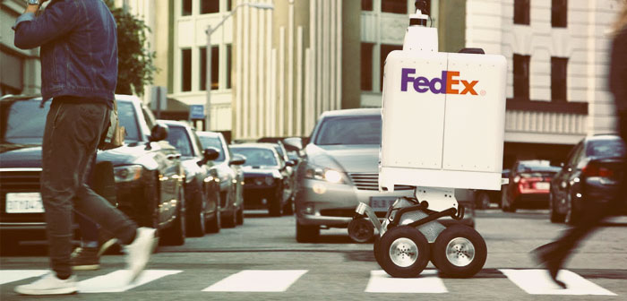Pizza Hut se asocia con FedEx para probar un robot de reparto en EE. UU.