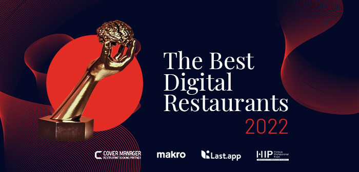 5ª Edición de los Premios The Best Digital Restaurants el día 09 de marzo en ExpoHIP, los únicos premios que reconocen el esfuerzo y el trabajo para la digitalización de los mejores chefs, grupos, restaurantes y dark kitchens del panorama nacional.