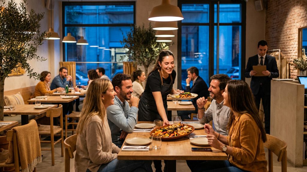 Más del 57 % del gasto en restaurantes se concentra en tres días: el reto de rentabilizar toda la semana